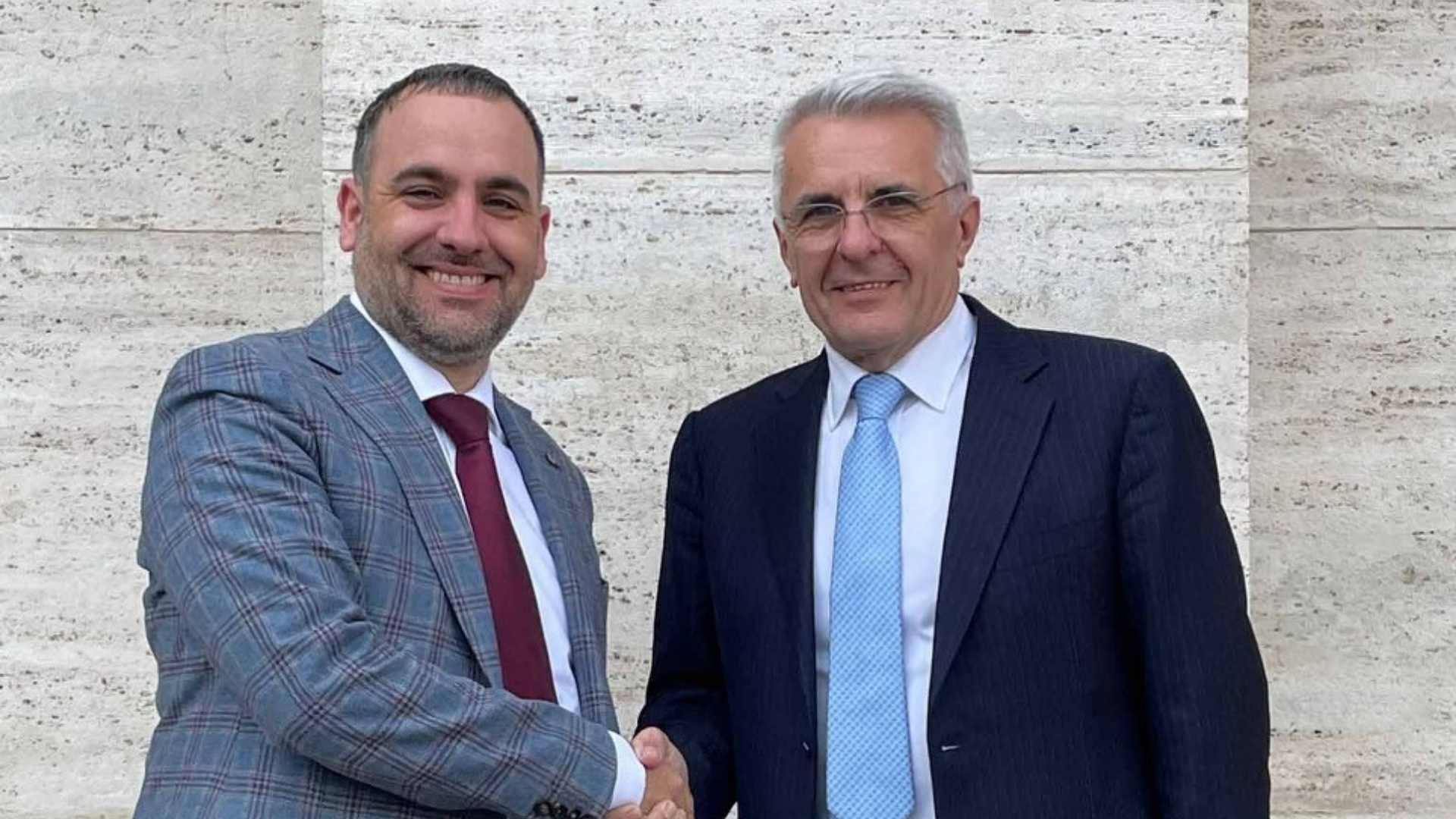 Alessandro Peron Segretario generale FIAP e Giovanni Collino Amministratore Delegato DRIVEvolve v2