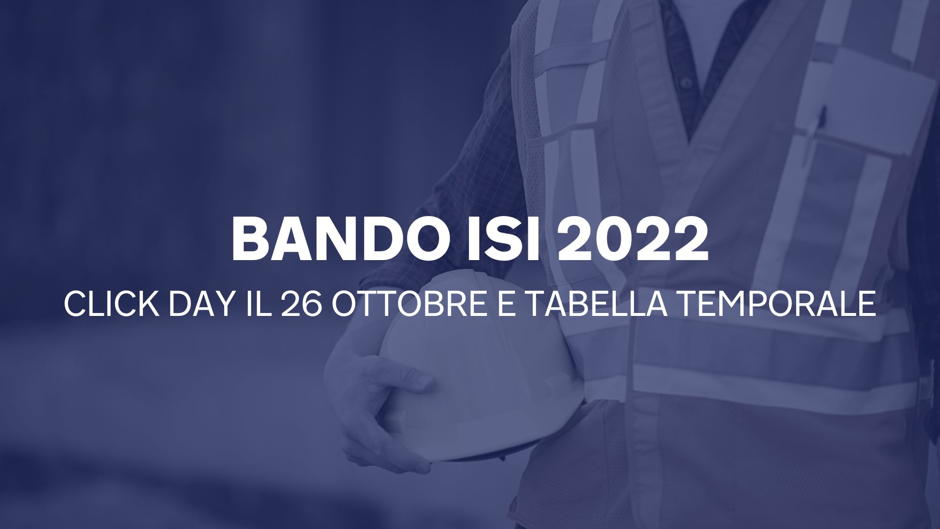 Bando ISI 2022 click day 26 ottobre 2023