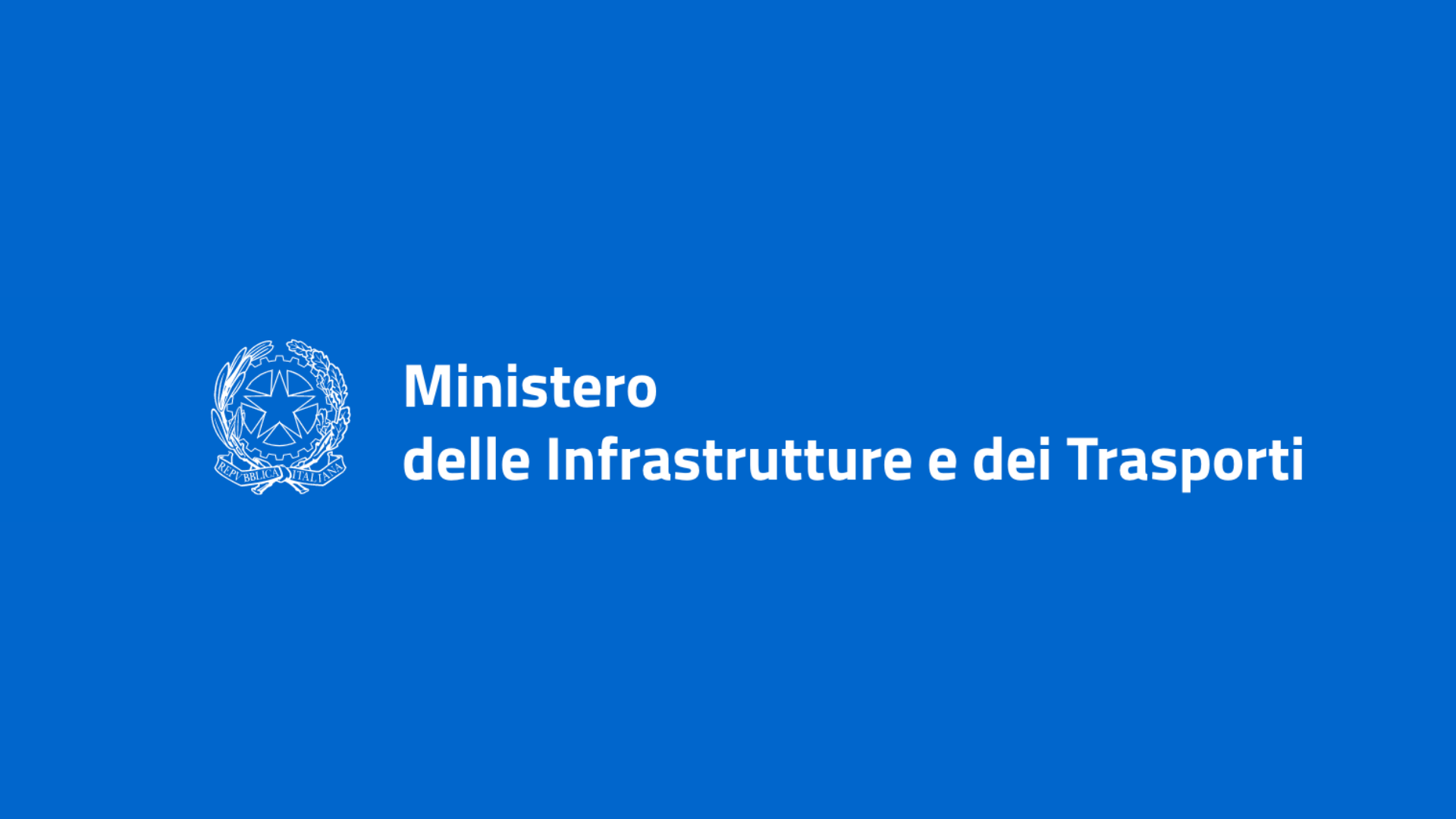 Ministero infrastrutture e tasporti